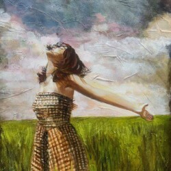 "A New Day" 24x36 Original